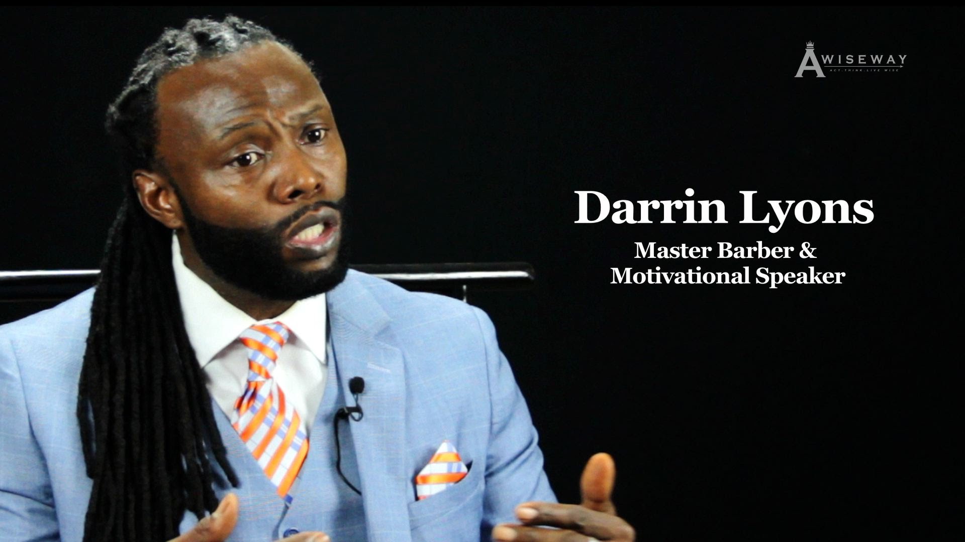 Motivational Speaker and Master Barber Discusses the Importance of Investing in Ourselves