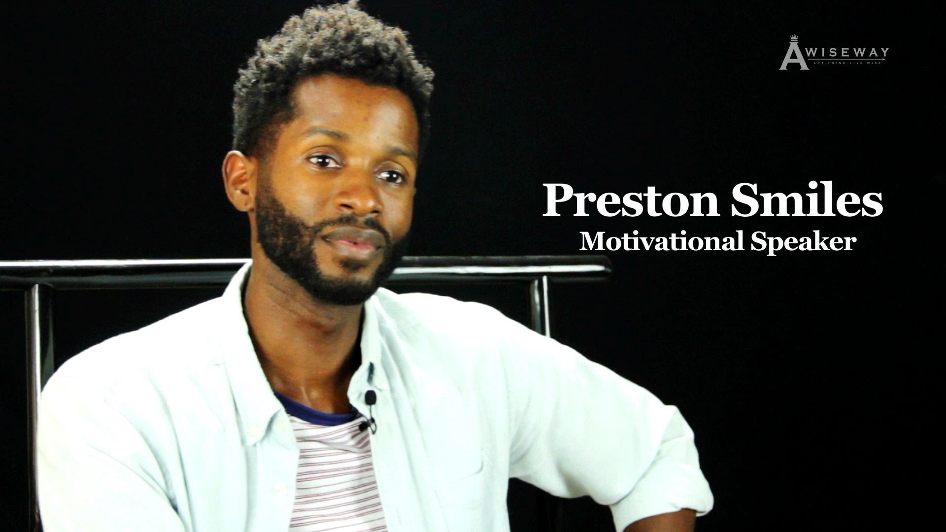 Preston Smiles Explains Why We Should Not Attach Ourselves to the Idea of Being Successful
