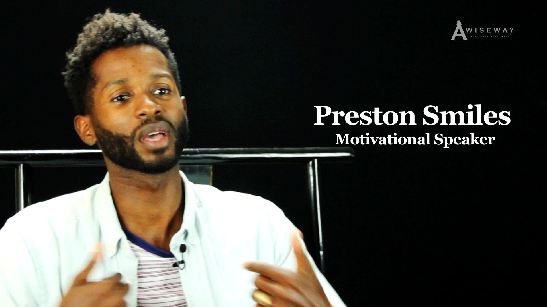 Preston Smiles Offers Advice For a Successful Relationship